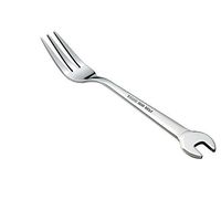 Wrench Shape Tableware Home Kitchen Stainless Steel Fork Spoon, Dishwasher Safe, for Outdoor, Camping, Travel, Picnic⭐⭐⭐⭐⭐ (B)