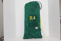 19" Tall Green Velvet Padded Glass Hookah Waterpipe Protective Bag Backpack, USA