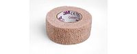 3M Coban 2081 Tan Rectangular Self-Adherent Wrap - 1 in Width - 5 yd Length - 707387-76756 [PRICE is per CASE]