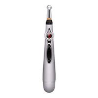 DLOGG Electronic Acupuncture Pen Pain Relief Therapy Pen Acupuncture Point Detector Therapy Massage Pen, Chargeable Electric Meridian Energy Massage Stick Body Massager Pain Relief Therapy Instrument
