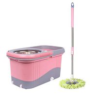 MOP Spinning and Bucket Cleaning Set Multifunction Hangable Adjustable Household Head2