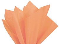 Choc Brown & Kraft Leopard Print Art DIY Crafts Tissue Paper for Gift Wrapping 15"X20" 5 Sheets