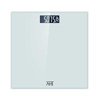 Solid Color Electronic Scales Human Body Weight Scale Health Electronic Scale Digital Bathroom Scale Slim Design Non-Slip,White