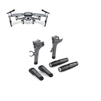 Tineer Extended Landing Gear Extensions Stand Heightened Legs LED Headlamp Kit Set Suitable DJI Mavic 2 Pro/Zoom Accessory