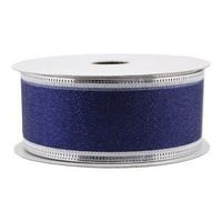 Spritz Fabric Ribbon - 1-1/2" X 36 Feet Metallic Green