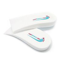 footinsole Height Increase Best Shoes Insoles  (1 Pair) 0.8 Inches Heels Inserts (White)