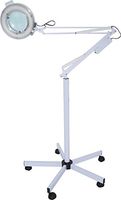 D Salon Adjustable Facial 5xMagnifying Lamp with Rolling Floor Stand Salon Beauty Spa Light