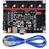 WitBot SKR V1.3 Control Board 32-Bit CPU Equipped with Open Source Firmware Marlin2.0 and Smoothieware and Use Gold Deposition Technology Support TMC2130 TMC2208 DRV8825 A4988 Driver for 3D Printer.