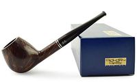 Straight “Apple” Briar Tobacco Smoking Pipe with Cooler Filter (Brown)