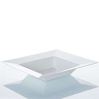 White 12Oz Square Disposable Bowl - Sorrentine Collection