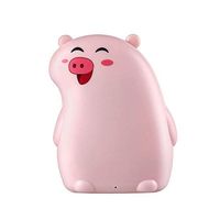 USB Charging Treasure Hand Warmer Dual-use Two-in-one Baby Warmer Cute Hand Warmer-Cherry Blossom Powder [3000mAh]