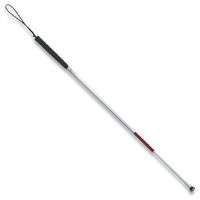 Graphite Telescopic Cane-Red-Metal Glide Tip-59in