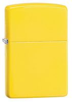 Zippo Pocket Lighter, Lemon Matte