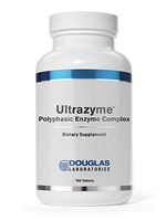 Douglas Laboratories - Ultrazyme (A Polyphasic Enzyme Complex) - Comprehensive Digestive Enzyme Formula - 180 Tablets