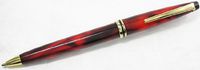 Cross Solo Amazon Red Lacquer & 23 Kt Gold Ball Point Pen