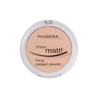 Elevin(TM) PHOERA Powder Concealer Matte Pearl Finishing Powder Pressed Powder 8 Colors (B)