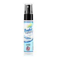 Flushie Pre-Toilet Sprays 1-Ounce Travel Size Bottle, Fresh Linen Scent