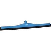 Vikan 77553 Foam Rubber Polypropylene Frame Fixed Head Squeegee, 28", Blue
