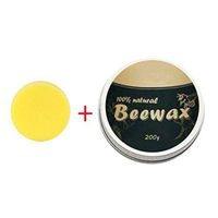 BEEWAX Wood Polish and Conditioner, Wood Cleaner 200g, Wood Seasoning Beewax Beeswax Home Cleaning for Wood, Metal and Leather (200g(with sponge))