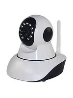 iPM IPCAMERA Wireless IP Camera with Night Vision Wi-Fi Network Webcam (White)