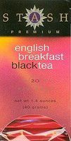 Stash Tea Company - English Breakfast 20 count - Black Tea Blends (Contain Caffeine)