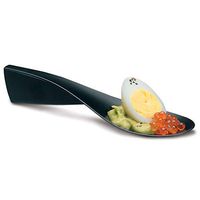 Tast Plastic Tasting Spoon - Black 200 Pack
