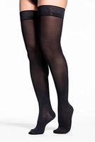 SIGVARIS Women’s Style Soft Opaque 840 Closed Toe Thigh-Highs w/Grip Top 20-30mmHg