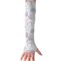 QG ZZX Cartoon Hedgehog Unisex Compression Arm Sleeves UV Protection Performance Arm Sleeve - for Outdoor Sports Baseball,Basketball,Football (1 Pair)