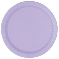 Lavender Paper Plates, 8ct