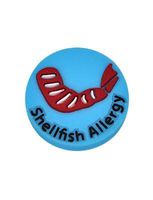 Shellfish Allergy Charm for Allerbling Bracelet