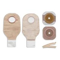 5019154 - New Image Two-piece Colostomy/Ileostomy Drainable Single-use Kit 2-1/4, Clamp Closure