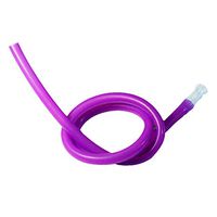 XIAO-WU Professional Hookah Silicone Hose Tube Shisha Water Pipe Tool Accessories 50cm for Man Woman - Purple
