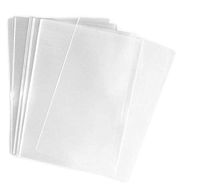 Ericotry 100PCS 8.7"x12" / 22x30cm Clear Flat Cello/Cellophane Treat Bag for Gift Wrap Packing Party Favors Wedding Samples Snacks Bakery Cookies Candies Home Kitchen