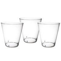 Party Essentials N493651 Disposable Hard Plastic Shot Shooter Glasses |Tasting Cups, 200-Count, 2-Ounce Clear