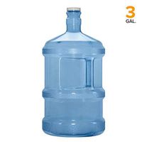 BPA-Free Reusable Plastic Water Bottle Gallon Jug Container - Made in USA (3 Gallon (Tall))