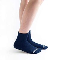 Doc Ortho Ultra Soft Loose Fit Diabetic Socks, 3 Pairs, 1/4 Crew