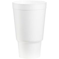 Dart 30AJ20 30 oz Foam Pedestal Cup (Case of 400)