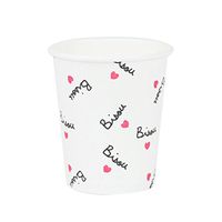 My Little Day Bisou and Hearts Paper Cups (8 Ct)