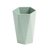 MSlongzc Cups Water Bottles Coffee Cups Vacuum-Insulated Stainless Steel Tumbler Handle for Wide Mouth Nordic Wheat Straw Tooth Brushing Mug Couple Gargle Cup Home Travel Supplies Green