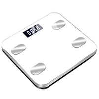 DPPAN Digital Body Weight Bathroom Scale, Smart Bluetooth Body Fat Scale, Measures Weight,Body Fat, Muscle,BMI,and More,White