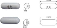 10-PACK TANE-PILL TC-WH Tane Surface Mount Alarm Contact Screw Terminals -White, Very Small Window Door Contact Sensors