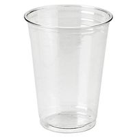 Dixie Food Clear Plastic Pete Cups, Cold, 10 Oz., Wisesize Packs, 500 Cups/Carton