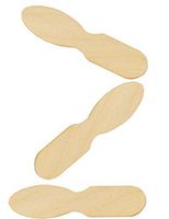 Perfect Stix ASO24W-UN-2000 3" Unwrapped Taster Spoons, 0.1" Height, 0.5" Width, 3" Length (Pack of 2000)