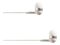4xem Wired Headset for Universal Smartphones - Retail Packaging - White