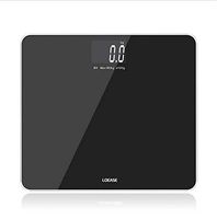 W-ONLY YOU-J Digital Body Weight Bathroom Scales Backlight Display Slim Design Elegant Black High - End Gifts