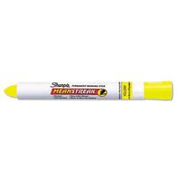 Mean Streak Marking Stick, Broad Tip, Yellow, Sold as 1 Each