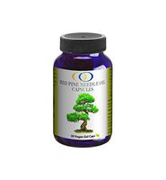Optimally Organic Korean Red Pine Needle Oil Capsules - Powerful Immune System Booster - Anti Aging Properties - Wild Crafted, Non GMO - Pure, Bioactive, Vegan Beauty Treatment - 30 Capsules