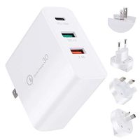 Fast Charger, Lyperkin QC 3.0 18W Fast USB Charger USB-C Charger Adapter Compatible with iPhone 11/11 Pro