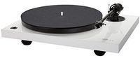 Music Hall MMF-2.3WH Two-Speed Belt Driven Turntable with Music Hall Spirit Cartridge (High Gloss White)