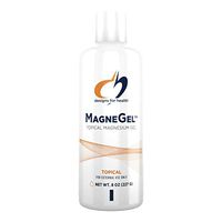 Designs for Health Topical Magnesium Gel - MagneGel, Magnesium Chloride Transdermal Gel (8oz)